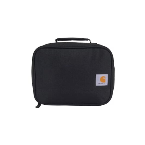 Carhartt Insulted 4 Can Lunch Bag Zip NWT $26 Black Handle - Picture 8 of 9